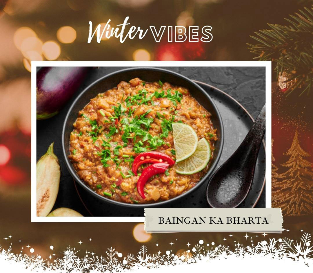 Winter Food - Baingan Ka bharta